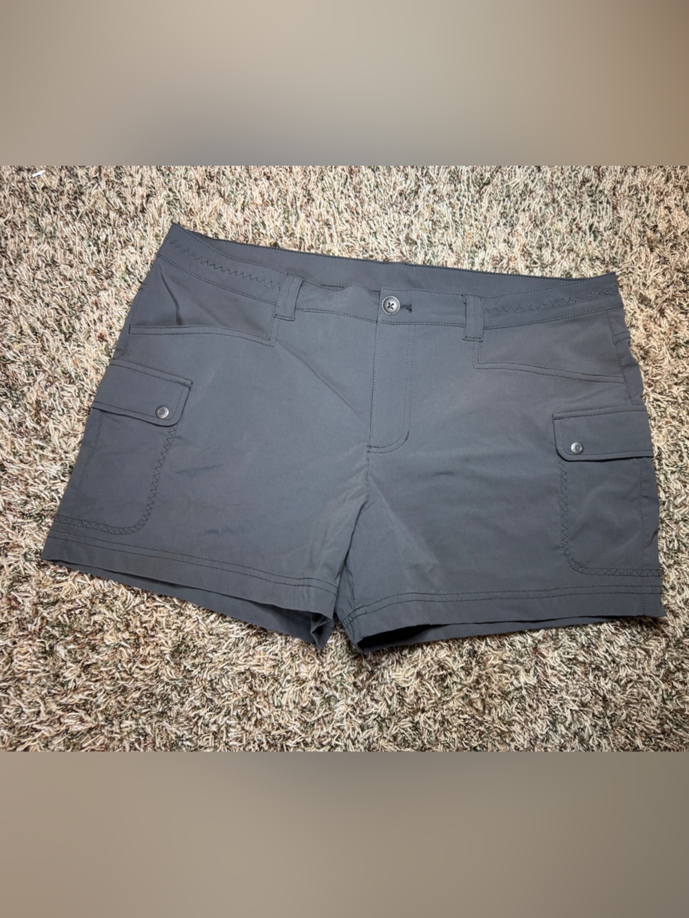 Eddie Bauer Women’s Gray Active Shorts